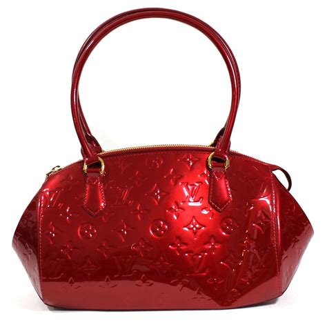 louis vuitton red purse|louis vuitton with red inside.